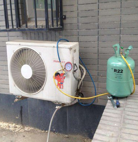 高阳空调加氟